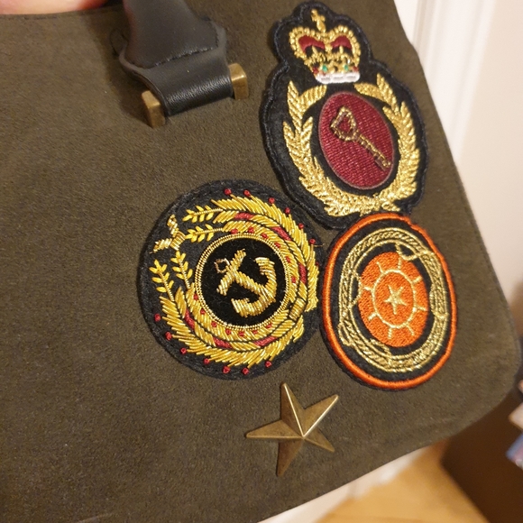 Zara suede bag. - Picture 2 of 8